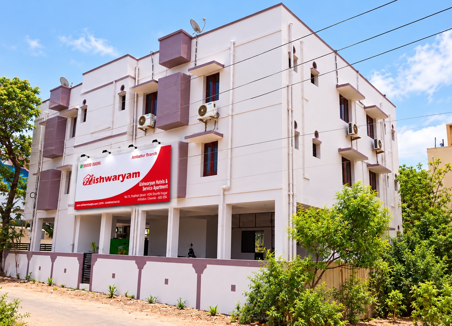 Aishwaryam Hotels & Service Apartments - Ambattur, Chennai